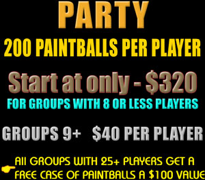 BUDGET PAINTBALL PARTY