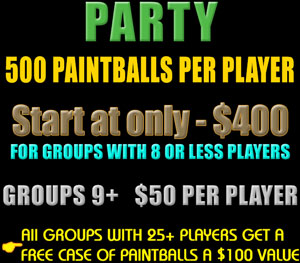 SNIPER PAINTBALL PARTY