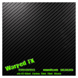 wfx 137 - Silver Carbon Fiber Fiber Weave