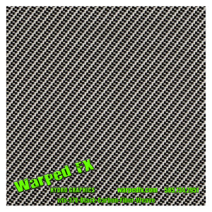 wfx 378 - Black Carbon Fiber Weave
