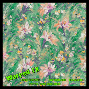 wfx 259 - Flower Dark Green
