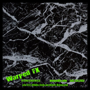 wfx 512 - White Vein on Black Basecoat