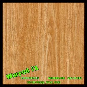 wfx 180 - Orange Wood Grain