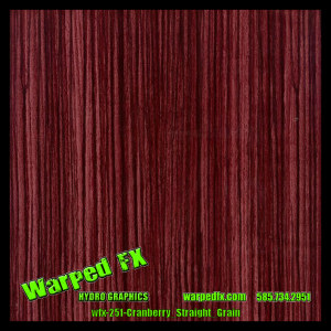 wfx 251 - Cranberry Straight Grain