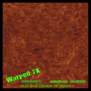 wfx 327 - Brown Carpathian Elm Burlwood