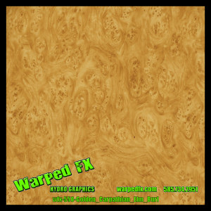 wfx 550 - Golden Carpathian Elm Burl