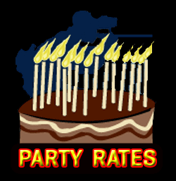 Everyone wants to pary and we offer the best paintball party packages. Click the picture to learn more about our paintball parties and group rates.