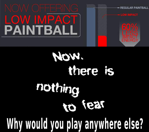Low Impact Paintballs