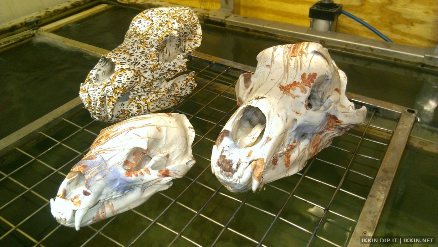 IKKIN Dip It Hydrographics — Animal Skulls project photo 3