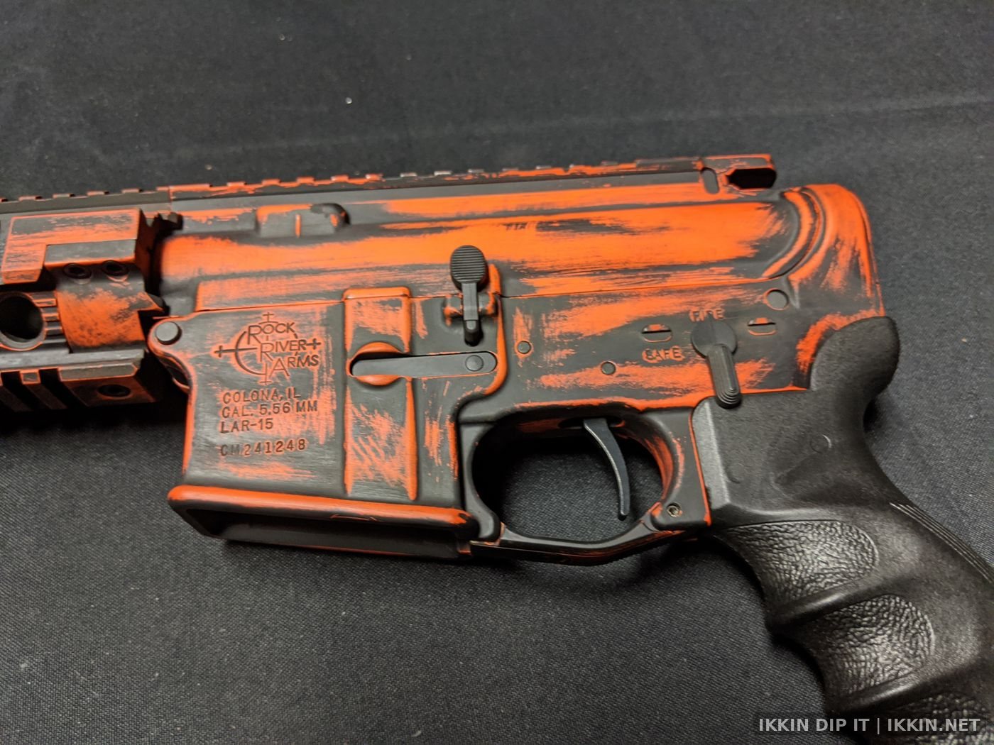 IKKIN Dip It Cerakote — Battle-Worn Finishes project photo 5