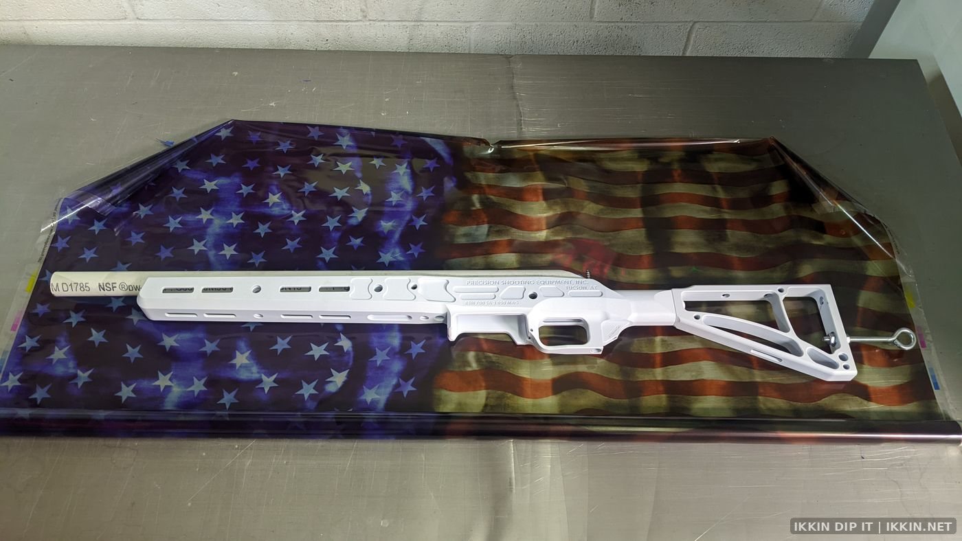 Project before hydrographic finish