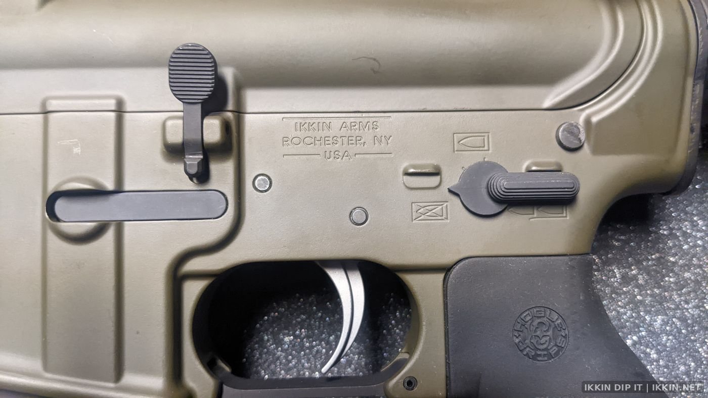 IKKIN Dip It Cerakote — IKKIN Weapon System project photo 4