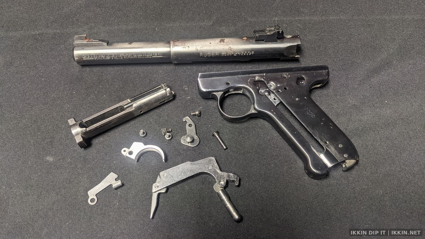 IKKIN Dip It Cerakote — Pistol Restoration project photo 1