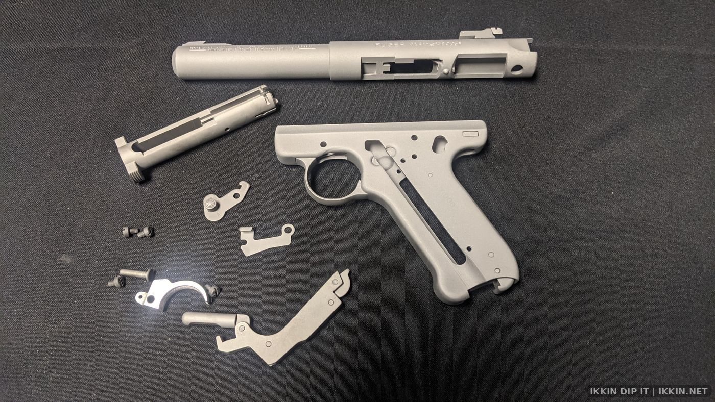 IKKIN Dip It Cerakote — Pistol Restoration project photo 2
