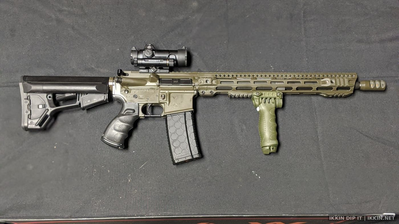 IKKIN Dip It Cerakote — Rifles project photo 1