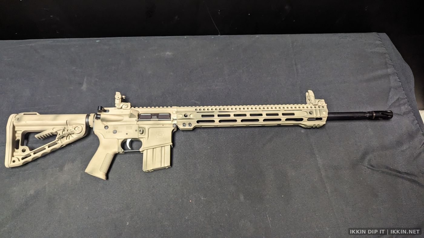 IKKIN Dip It Cerakote — Distressed / Dirty Finish project photo 1