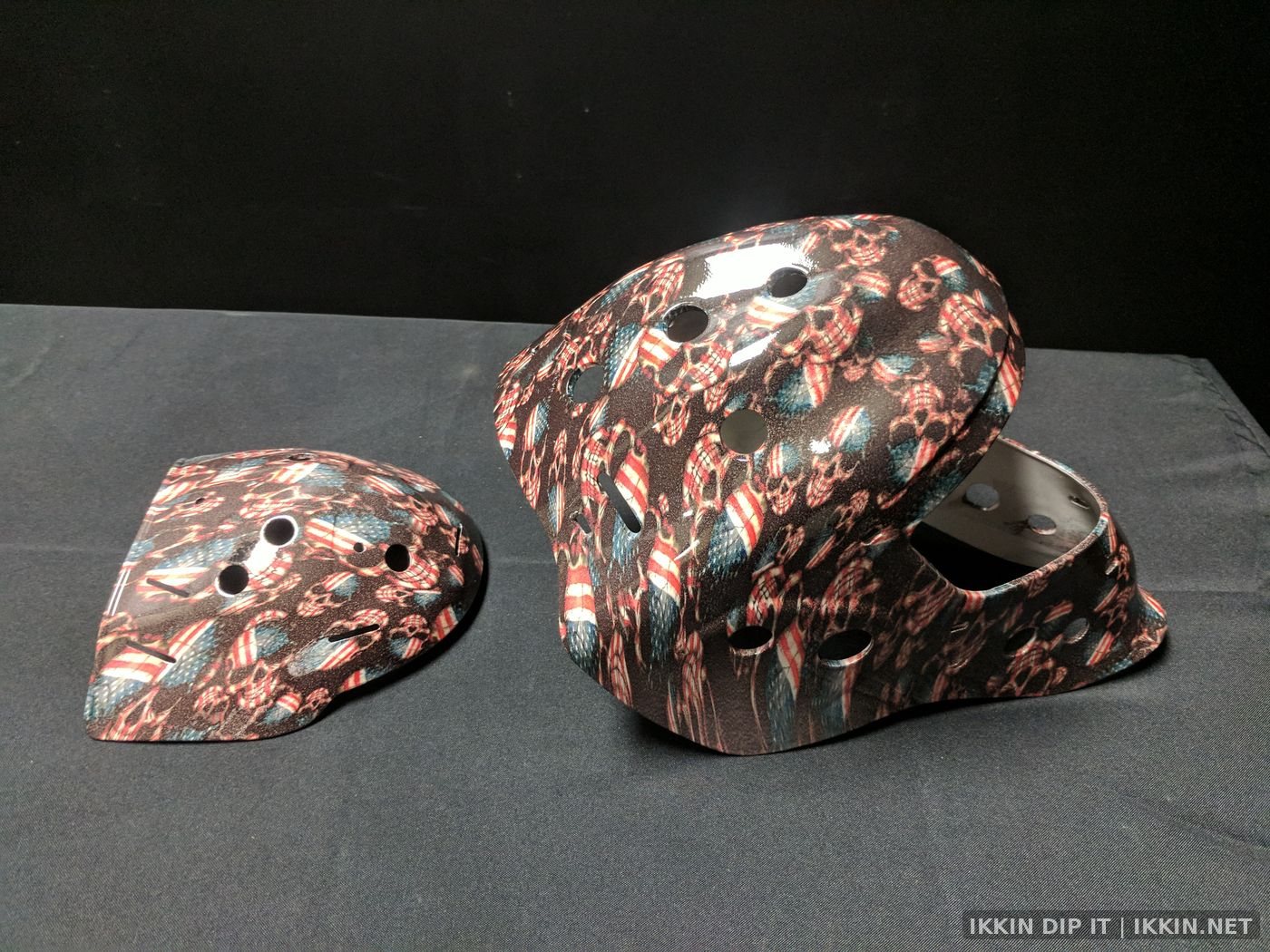 IKKIN Dip It Hydrographics — Goalie Masks project photo 6