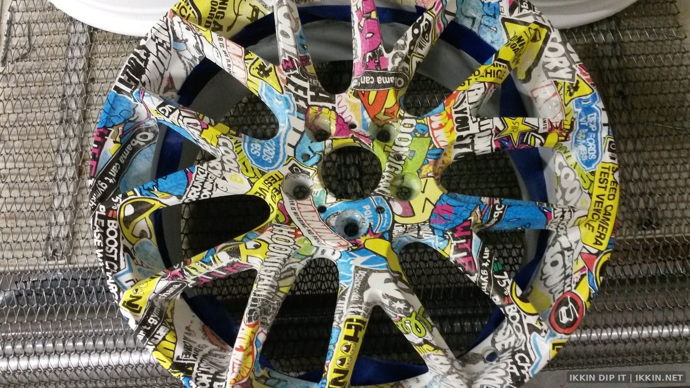 IKKIN Dip It Hydrographics — Automotive project photo 2