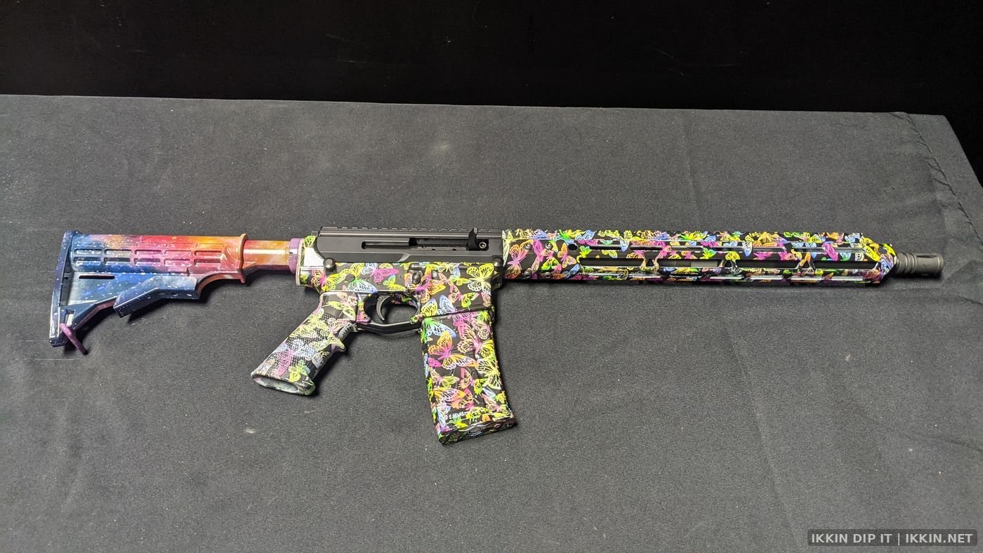 IKKIN Dip It Hydrographics — Long Guns project photo 6