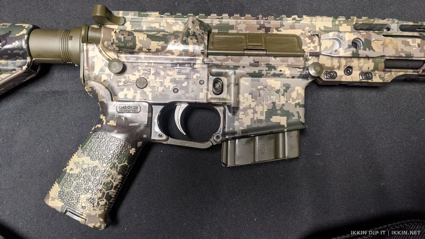 IKKIN Dip It Hydrographics — Long Guns project photo 8