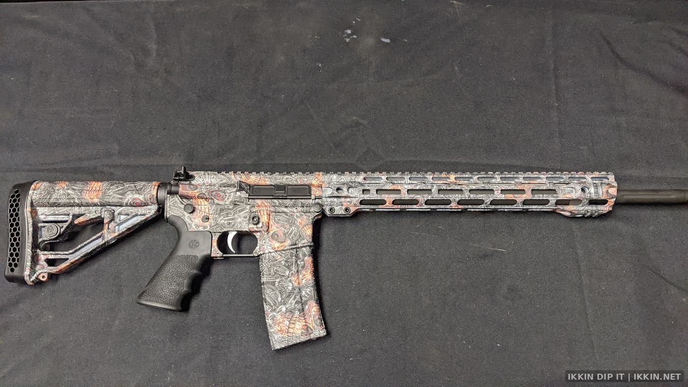 IKKIN Dip It Hydrographics — Long Guns project photo 10