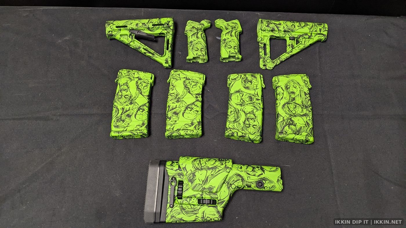 IKKIN Dip It Hydrographics — Long Guns project photo 11
