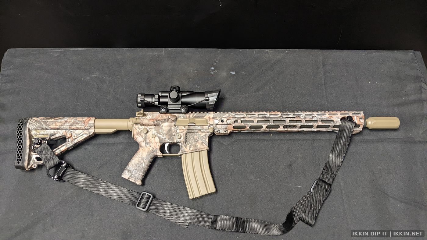 IKKIN Dip It Hydrographics — Long Guns project photo 12