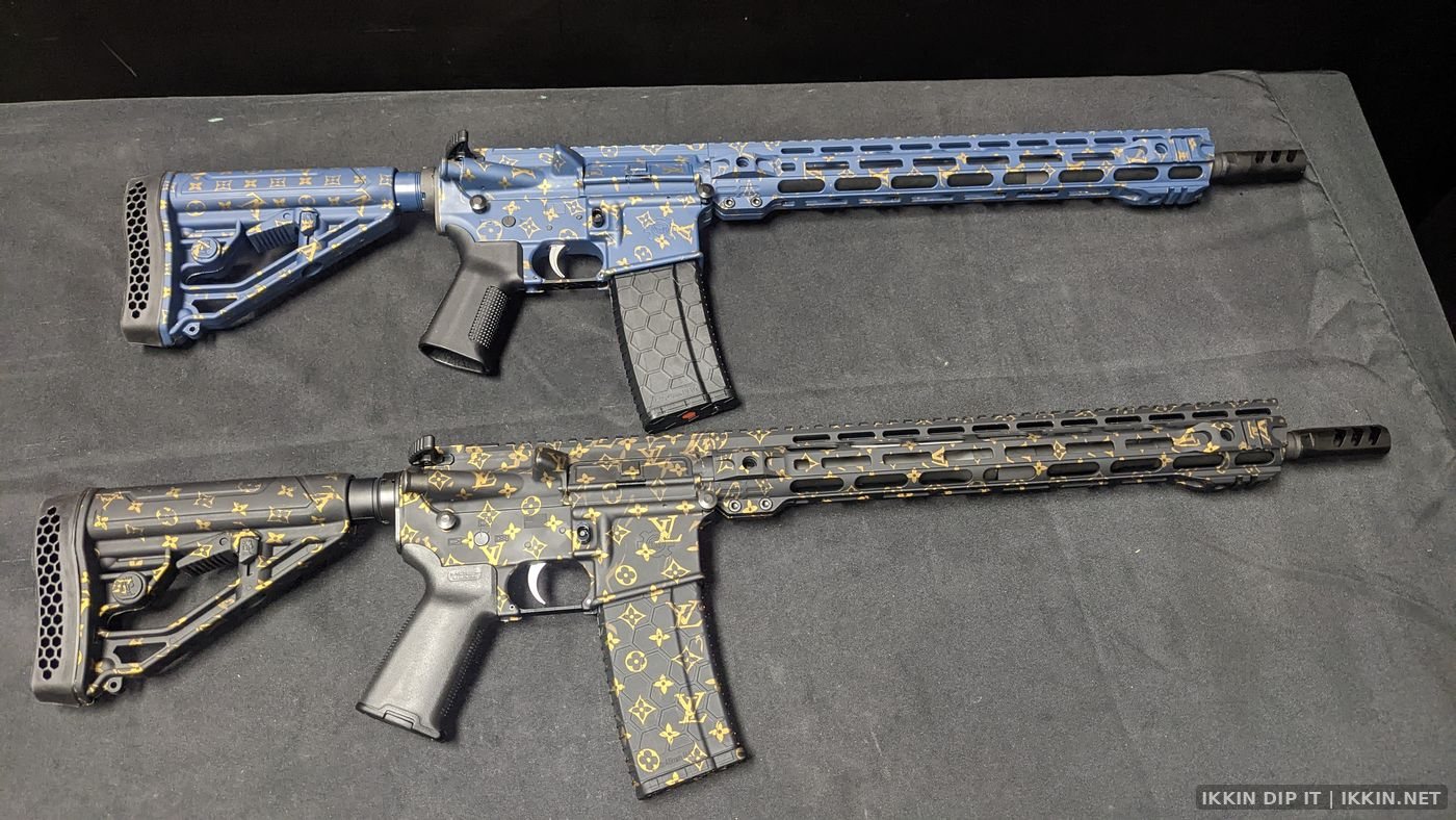 IKKIN Dip It Hydrographics — Long Guns project photo 18