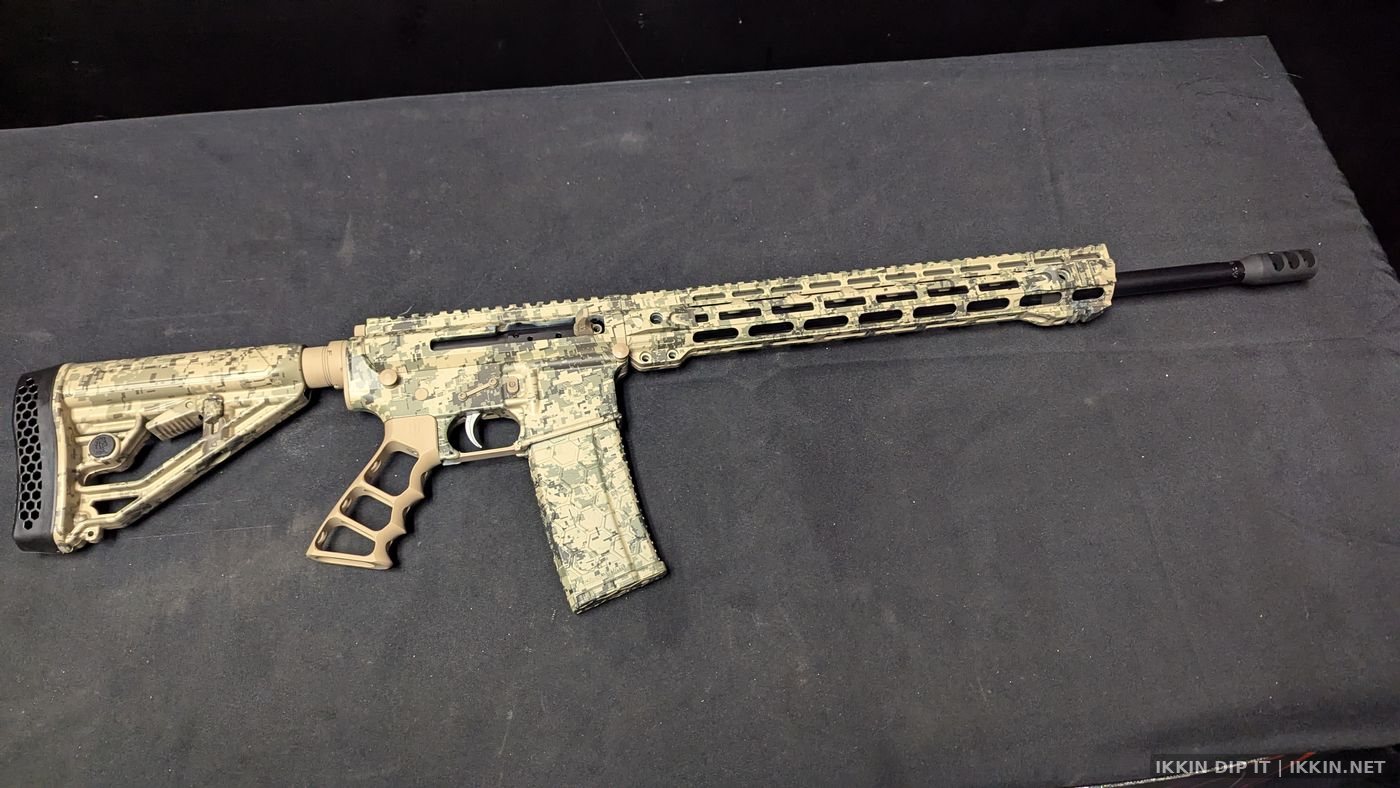 IKKIN Dip It Hydrographics — Long Guns project photo 24