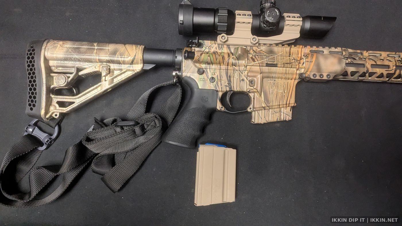 IKKIN Dip It Hydrographics — Long Guns project photo 25