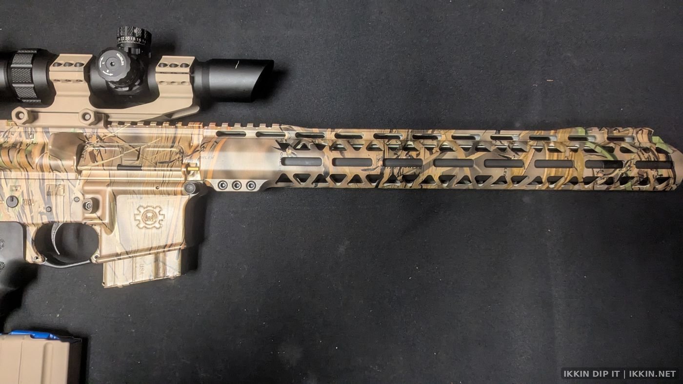 IKKIN Dip It Hydrographics — Long Guns project photo 26