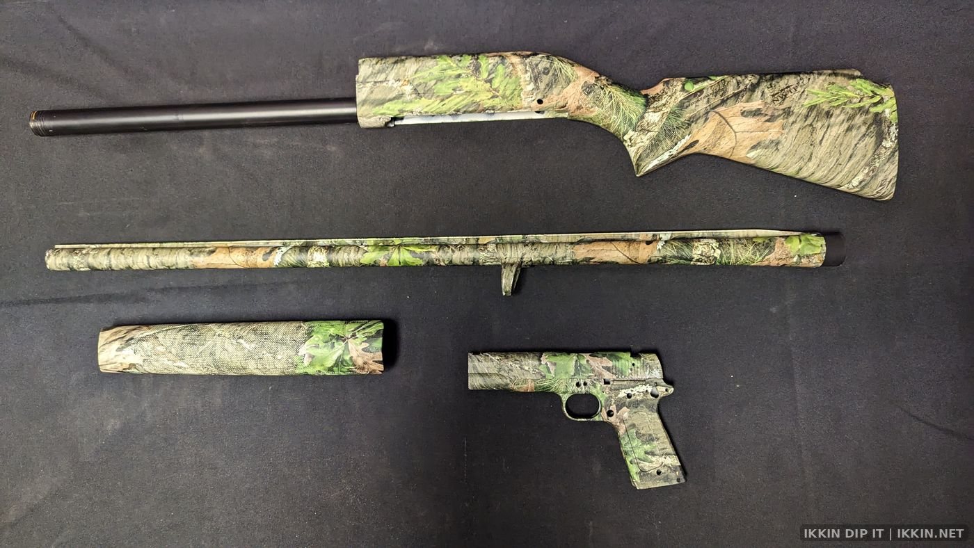 IKKIN Dip It Hydrographics — Pistols project photo 4