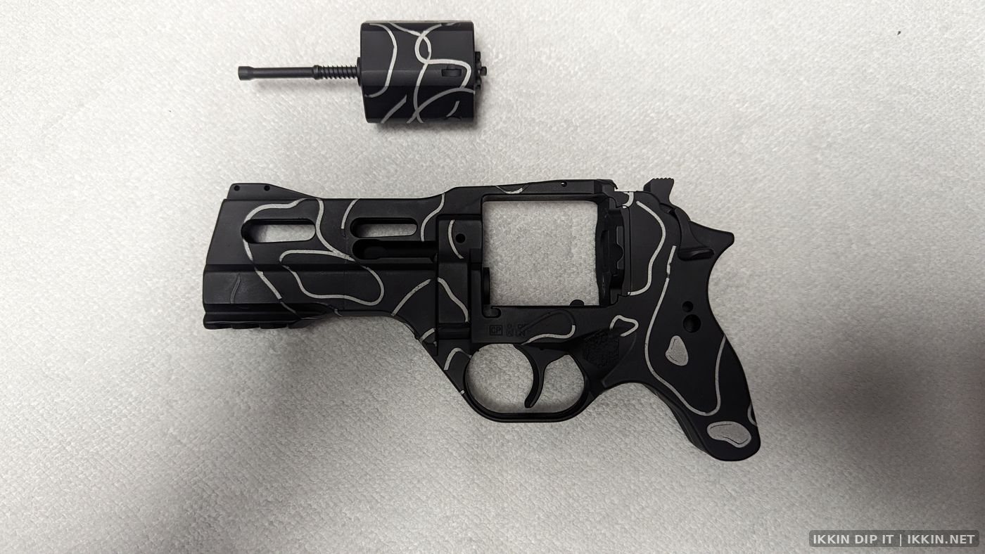IKKIN Dip It Cerakote — Stencil Work project photo 3