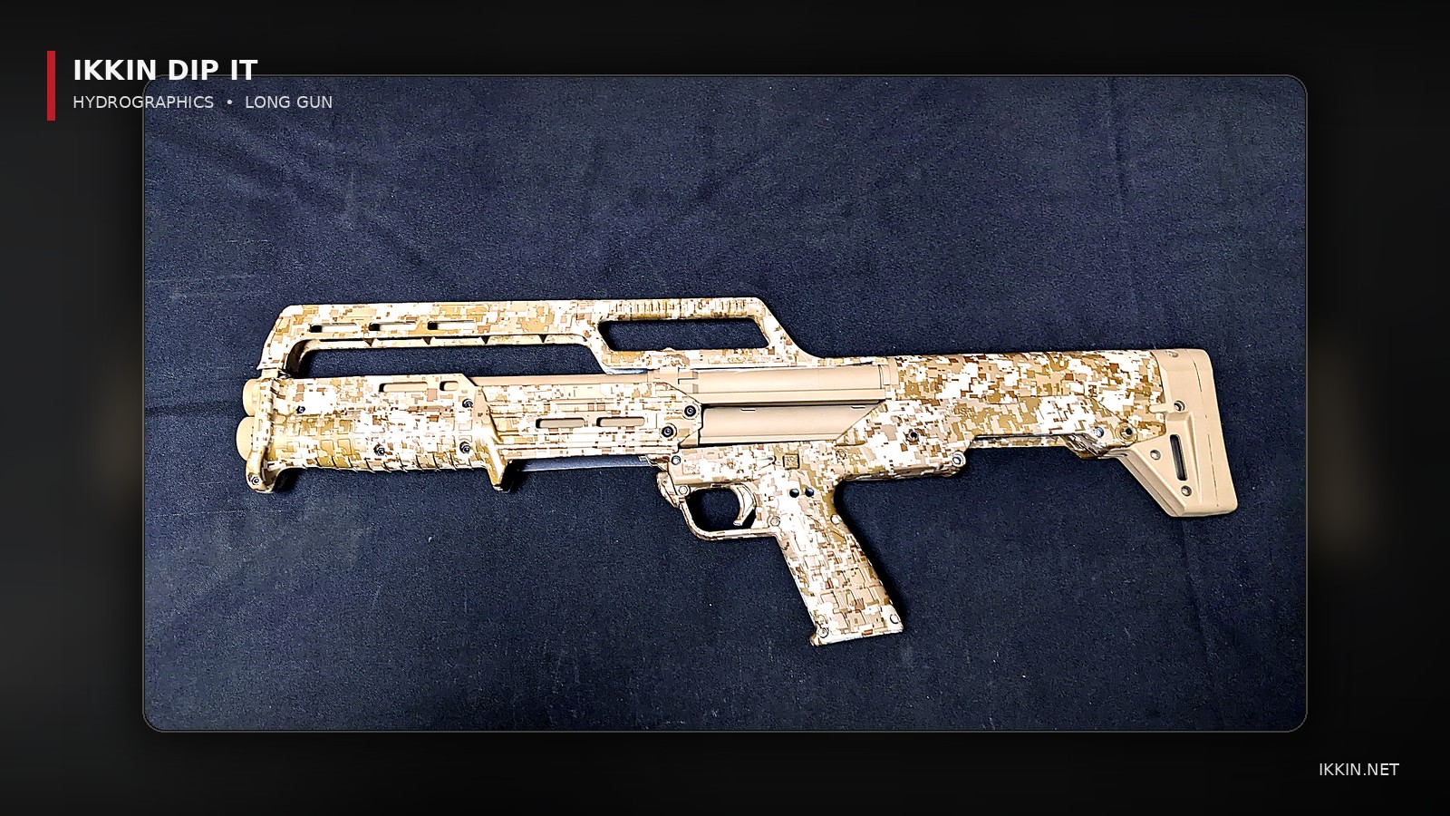 Hydrographics Digital Camo Shotgun
