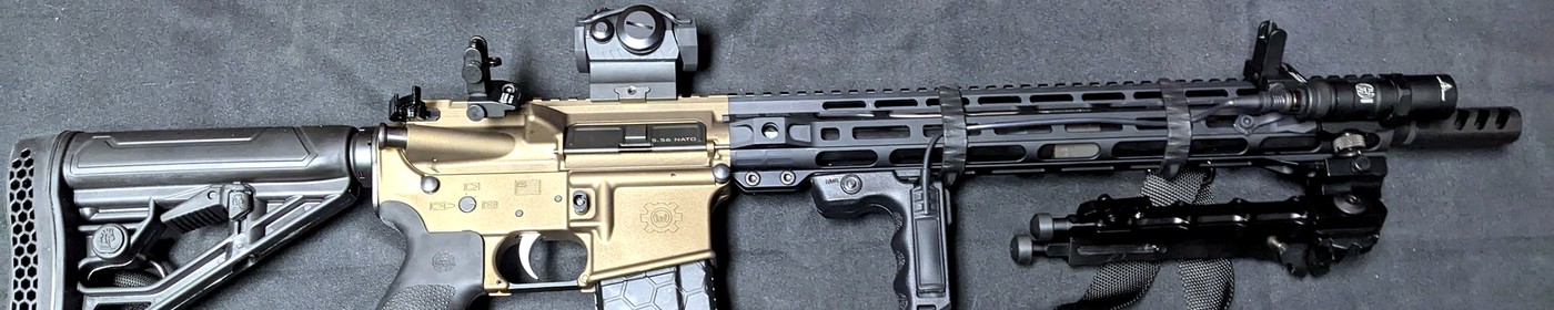 Custom firearm work from the Ikkin Arms portfolio