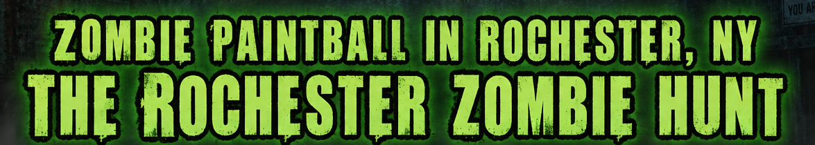 Zombie Paintball in Rochester, NY - The Rochester Zombie Hunt